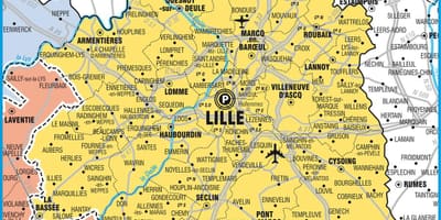 Ramani ya Lille ya serikali